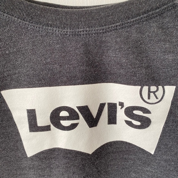 Levi’s Women’s Dark Grey Crewneck Sweatshirt - Picture 2 of 6